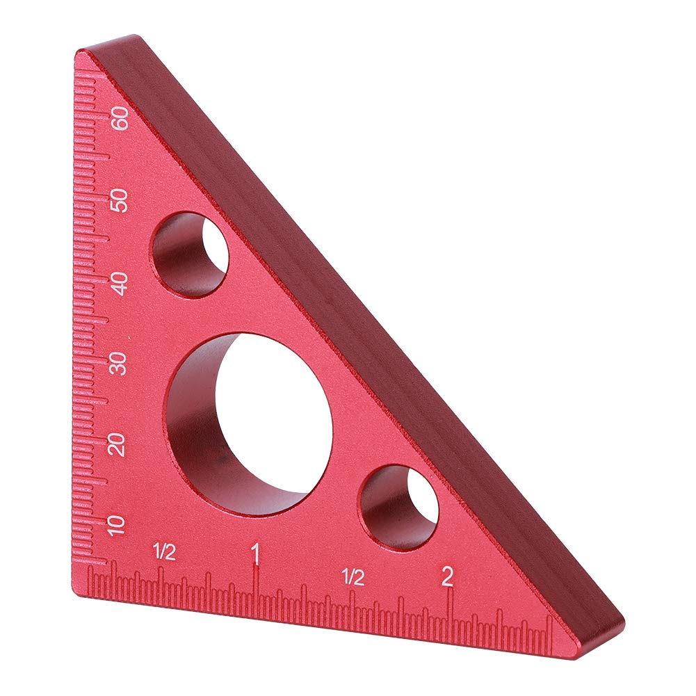 Mini square triangle ruler