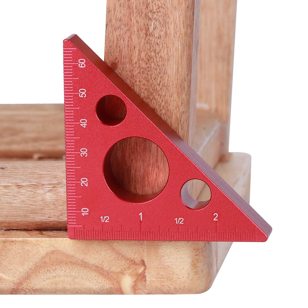 Mini square triangle ruler