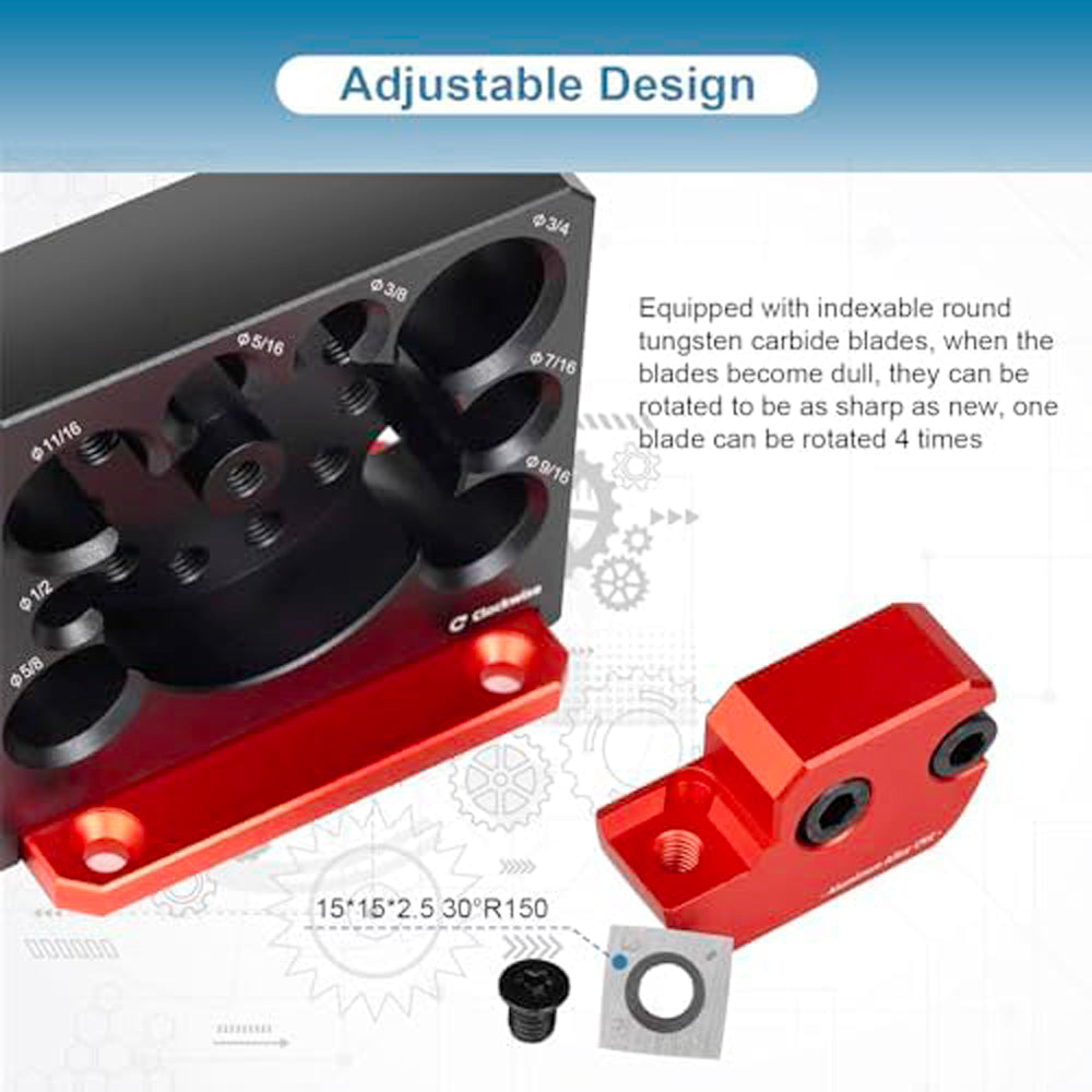 Gabarit pour taille goujon #2402