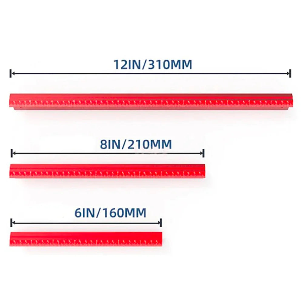 Set of 3 V shape line ruler (6’’/8’’/12’’) #GC2003
