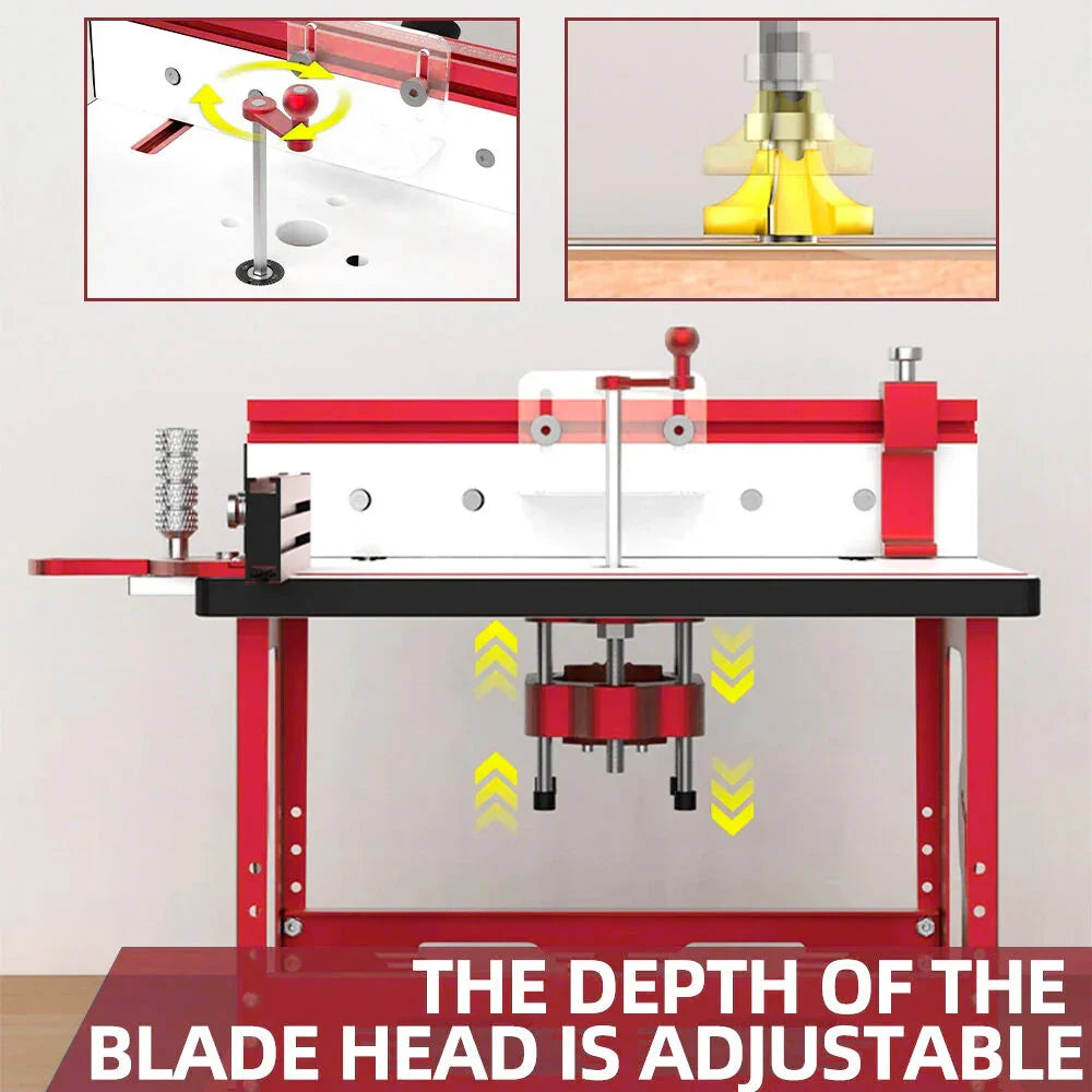 Table à toupie portative