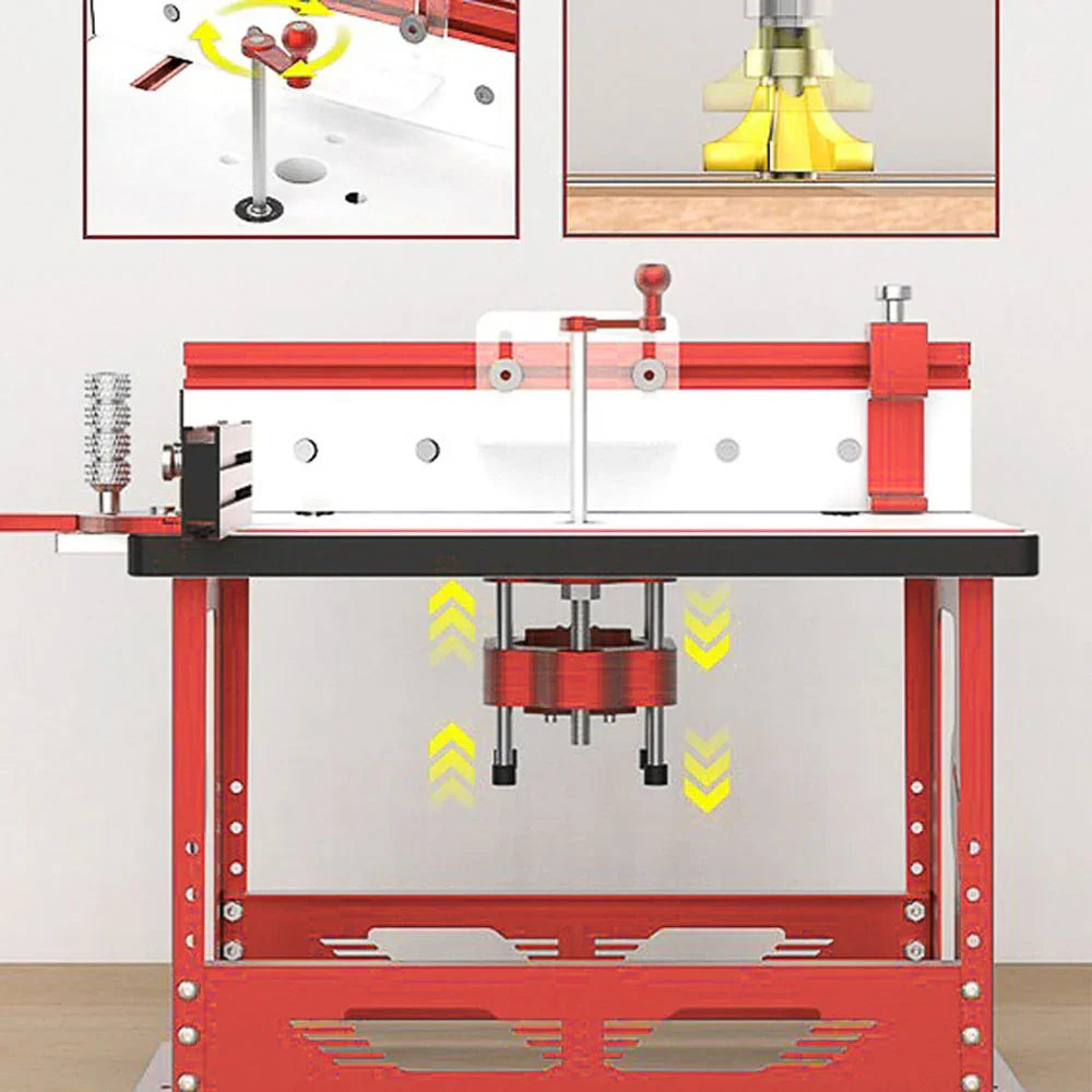 Table à toupie portative