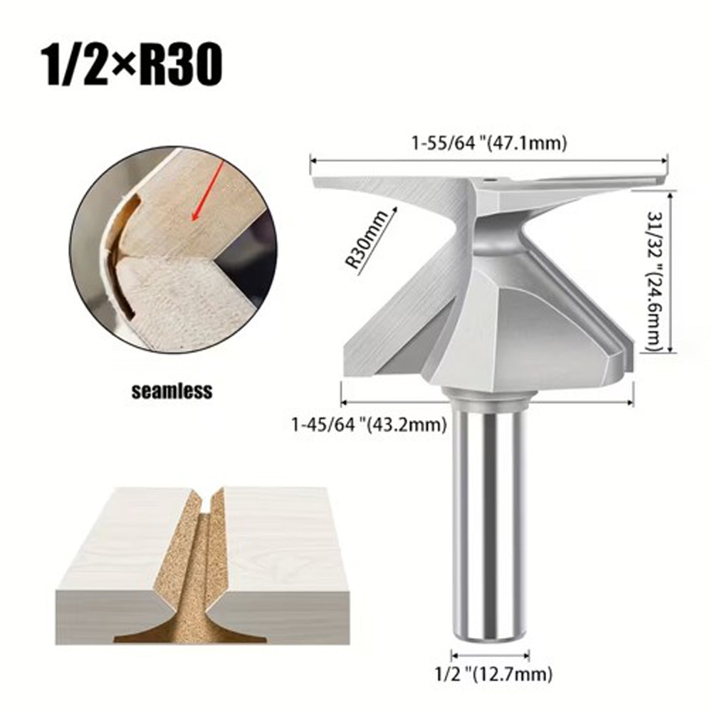 Set of Arc Bending Router Bits R18/R30