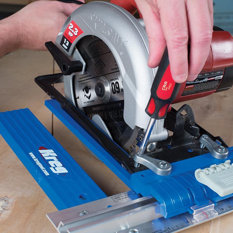 Guide pour scie portative «Rip-Cut» - Kreg