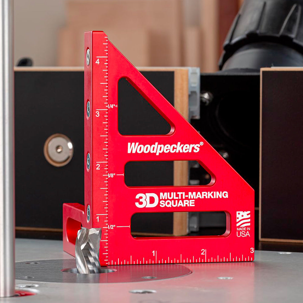 Équerre de précision 3D multi angle - Woodpeckers