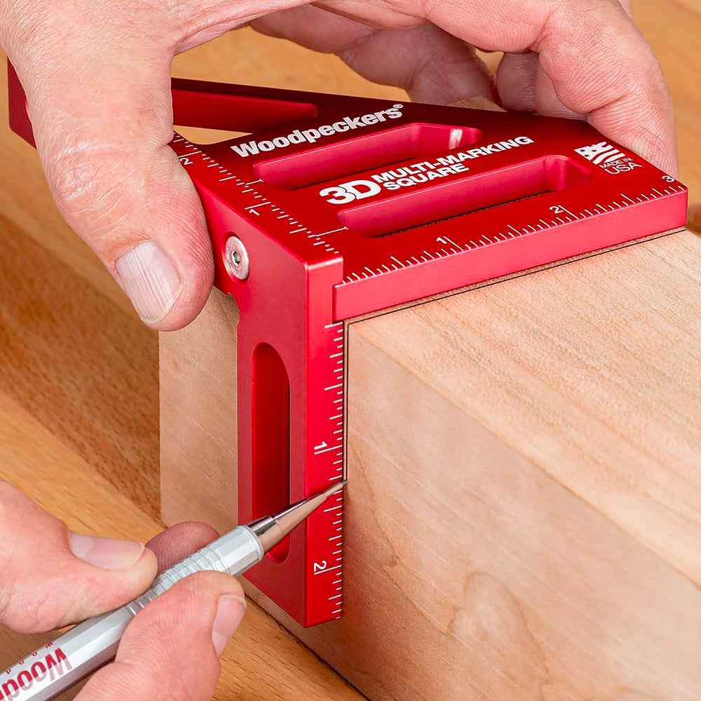 Équerre de précision 3D multi angle - Woodpeckers