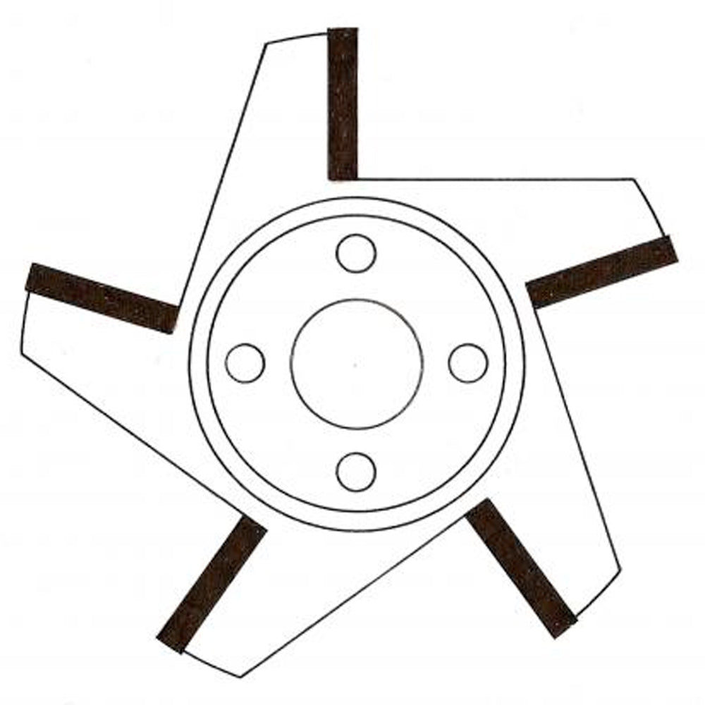 Ensemble de fraise au carbure pour copieur - Viel