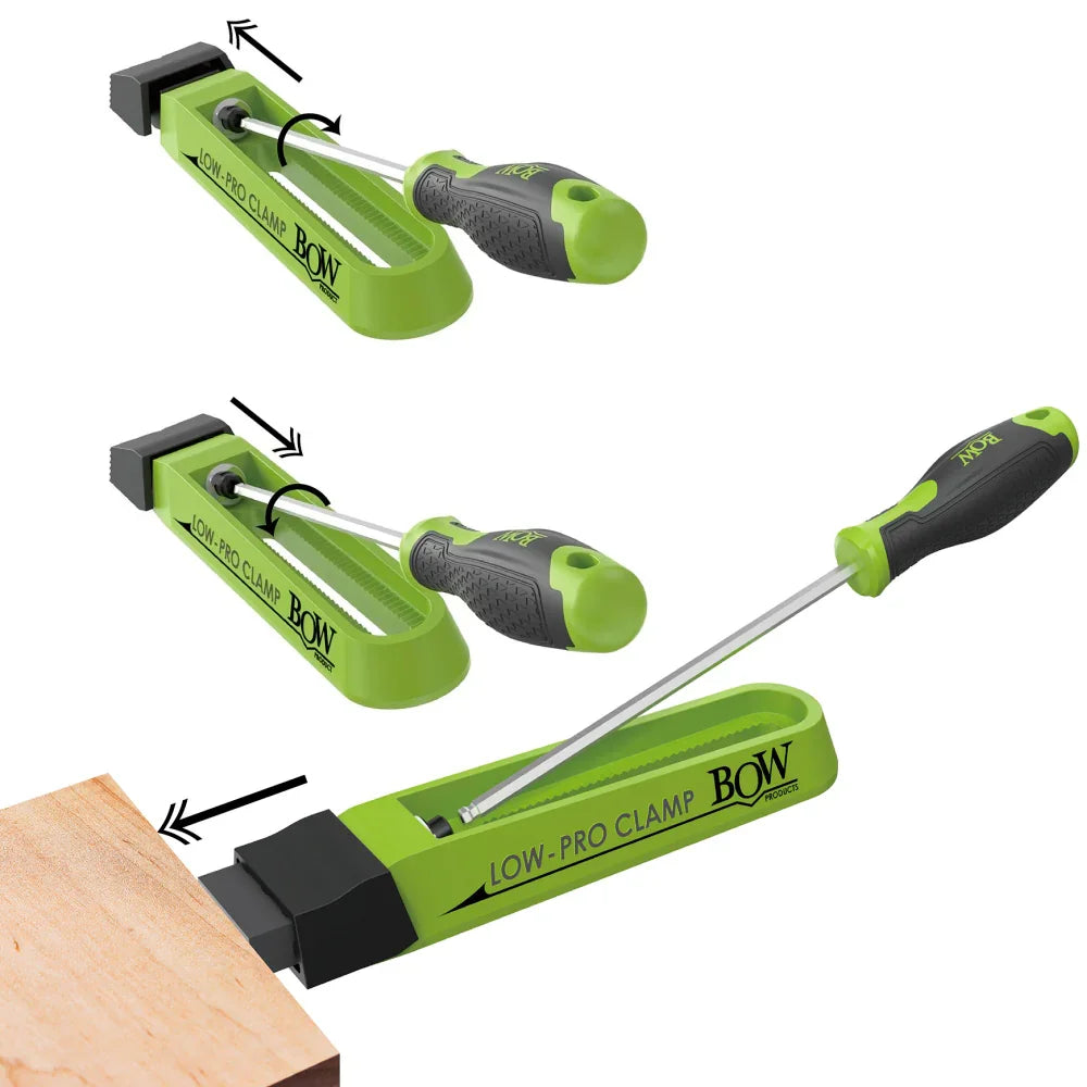 Ensemble de serre à profil bas LPC1 - Bow