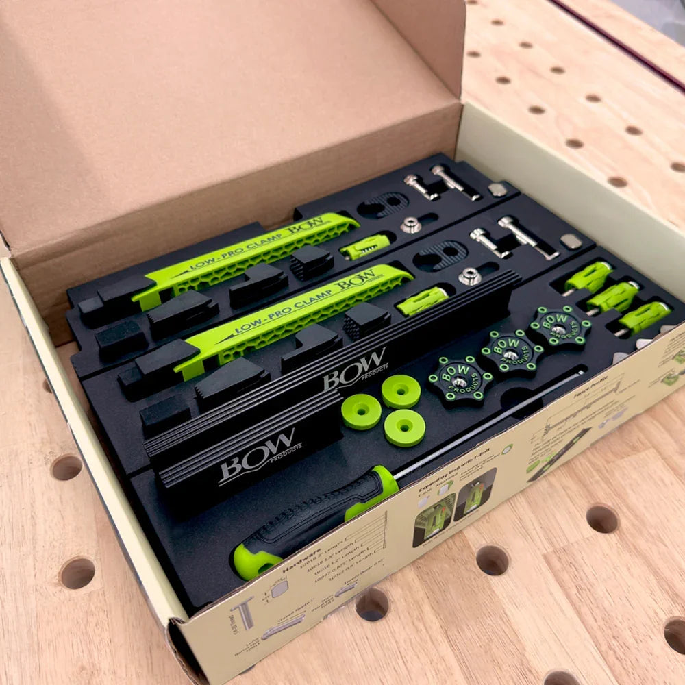 Ensemble de serre à profil bas LPC1 - Bow