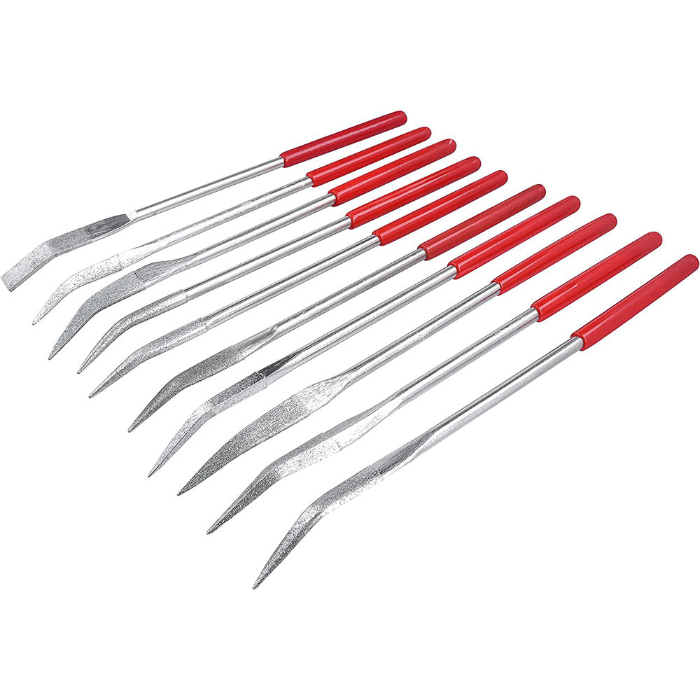 Ensemble 10 limes diamantées