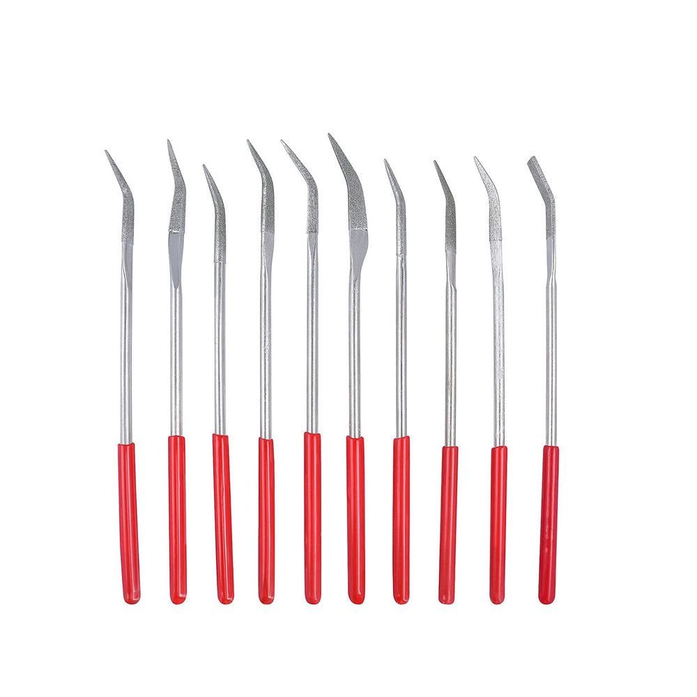 Ensemble 10 limes diamantées