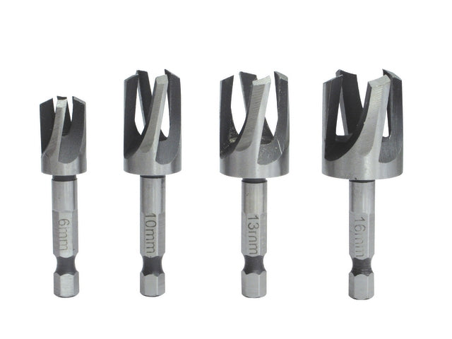 4 pc plug cutter set
