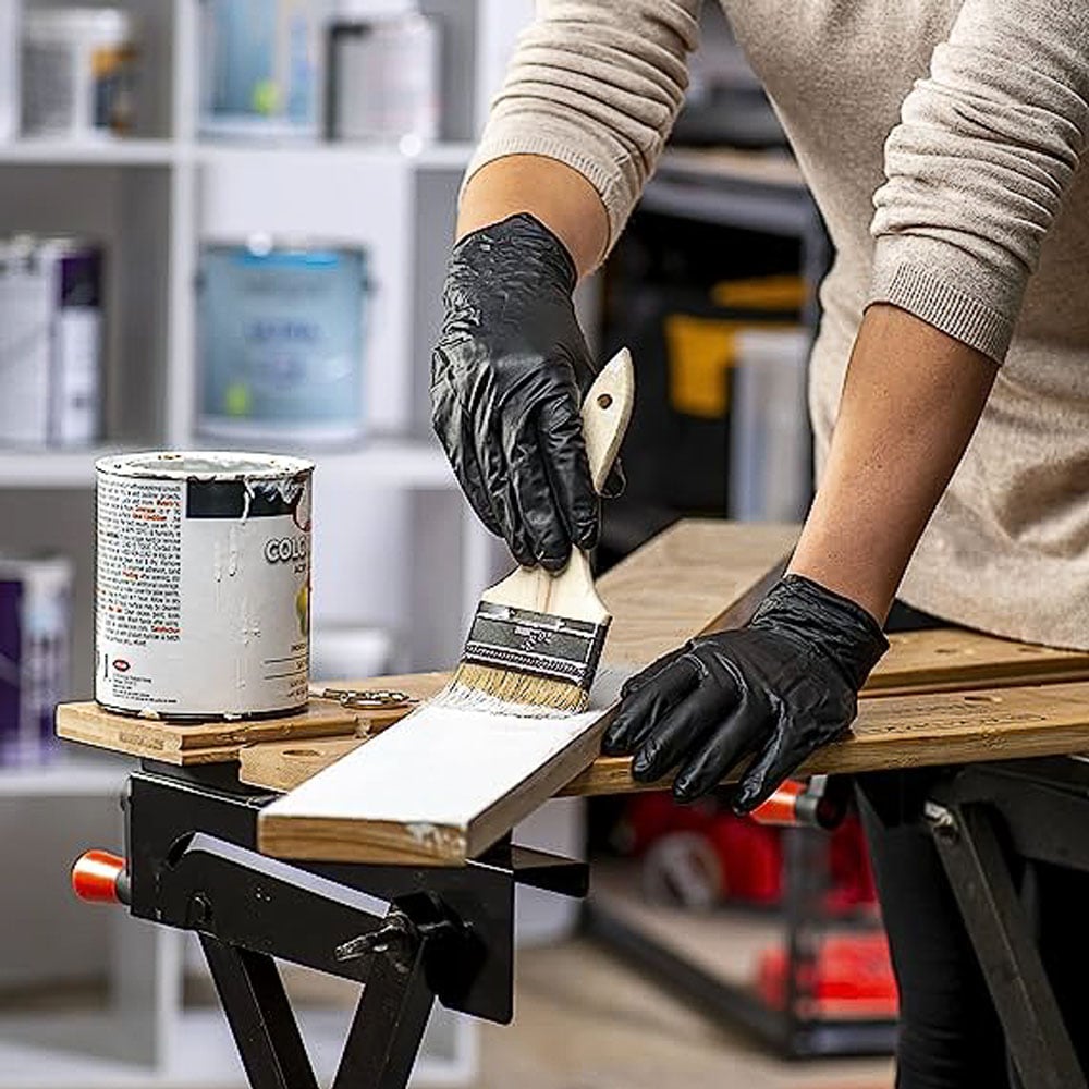 Black Nitrile Glove 8 mm 100/box - Rok