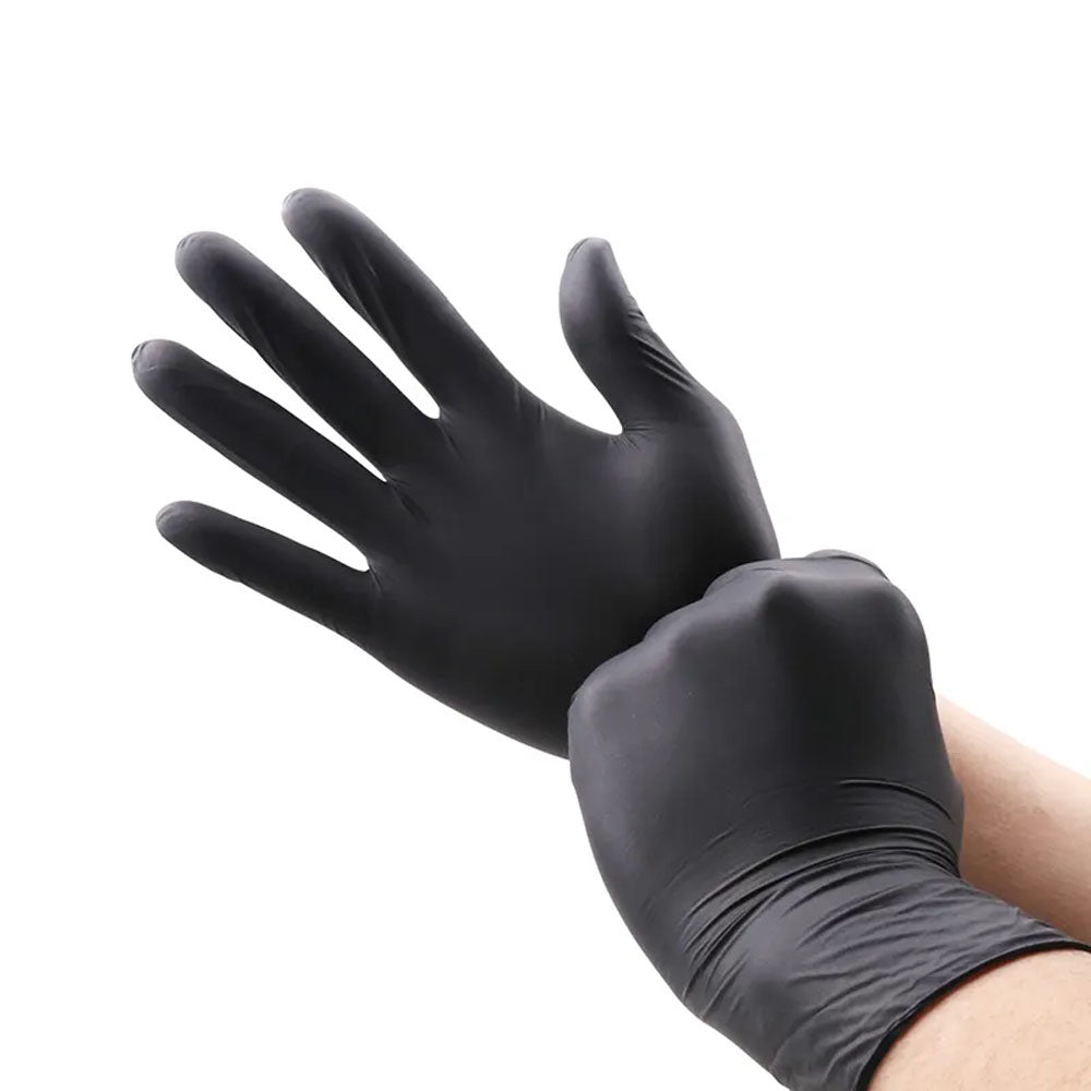 Black Nitrile Glove 8 mm 100/box - Rok