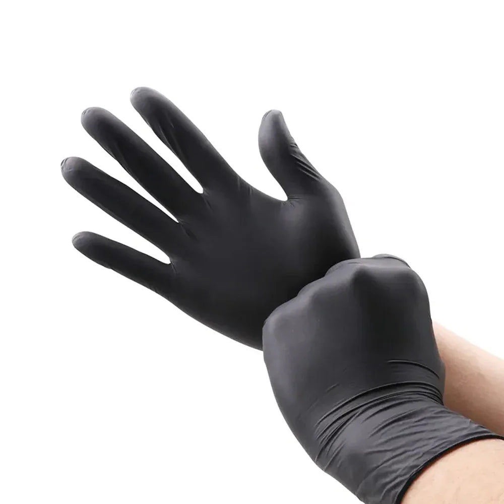 Black Nitrile Glove 8 mm 100/box - Rok