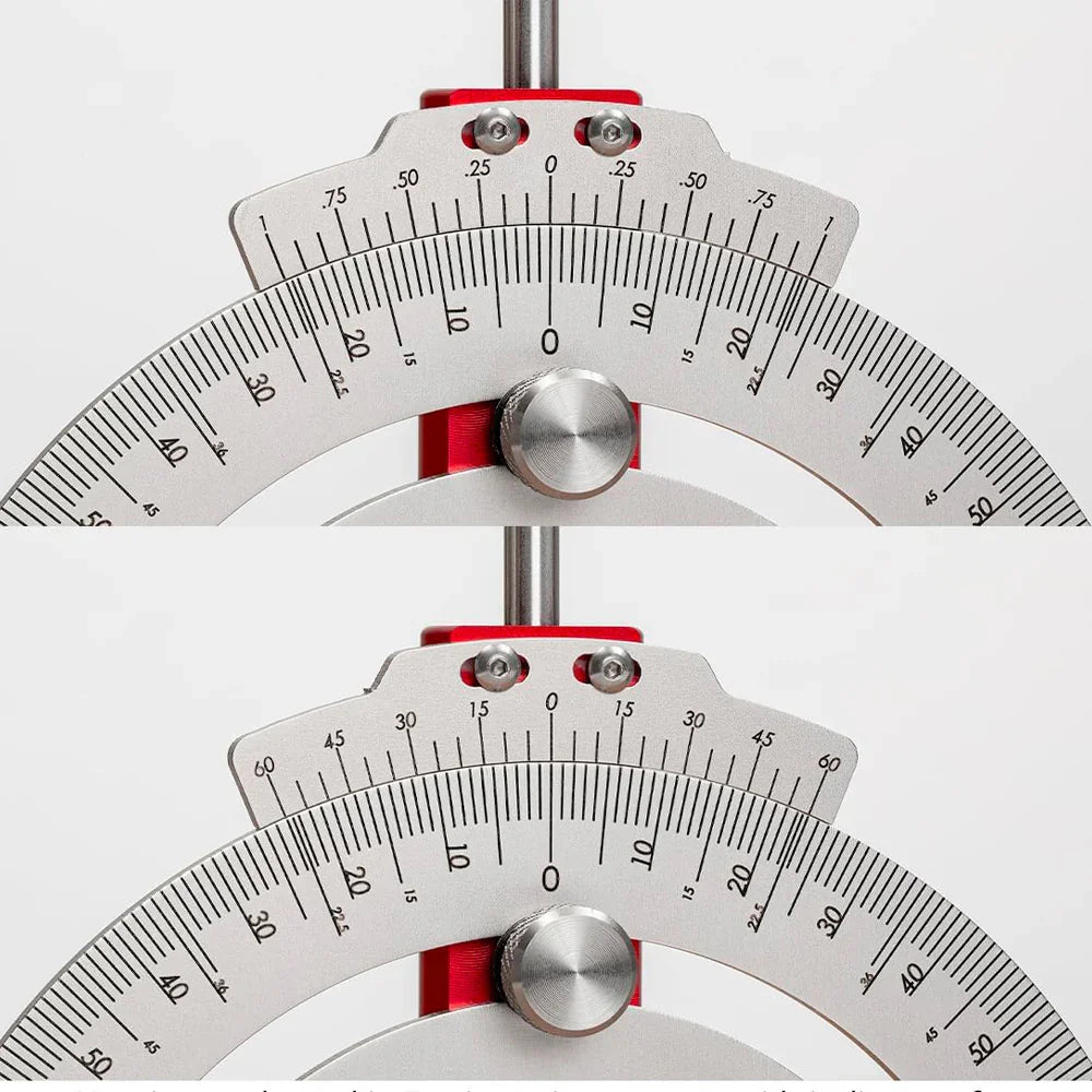 Angle protractor for drill and saw #dpp - Woodpeckers