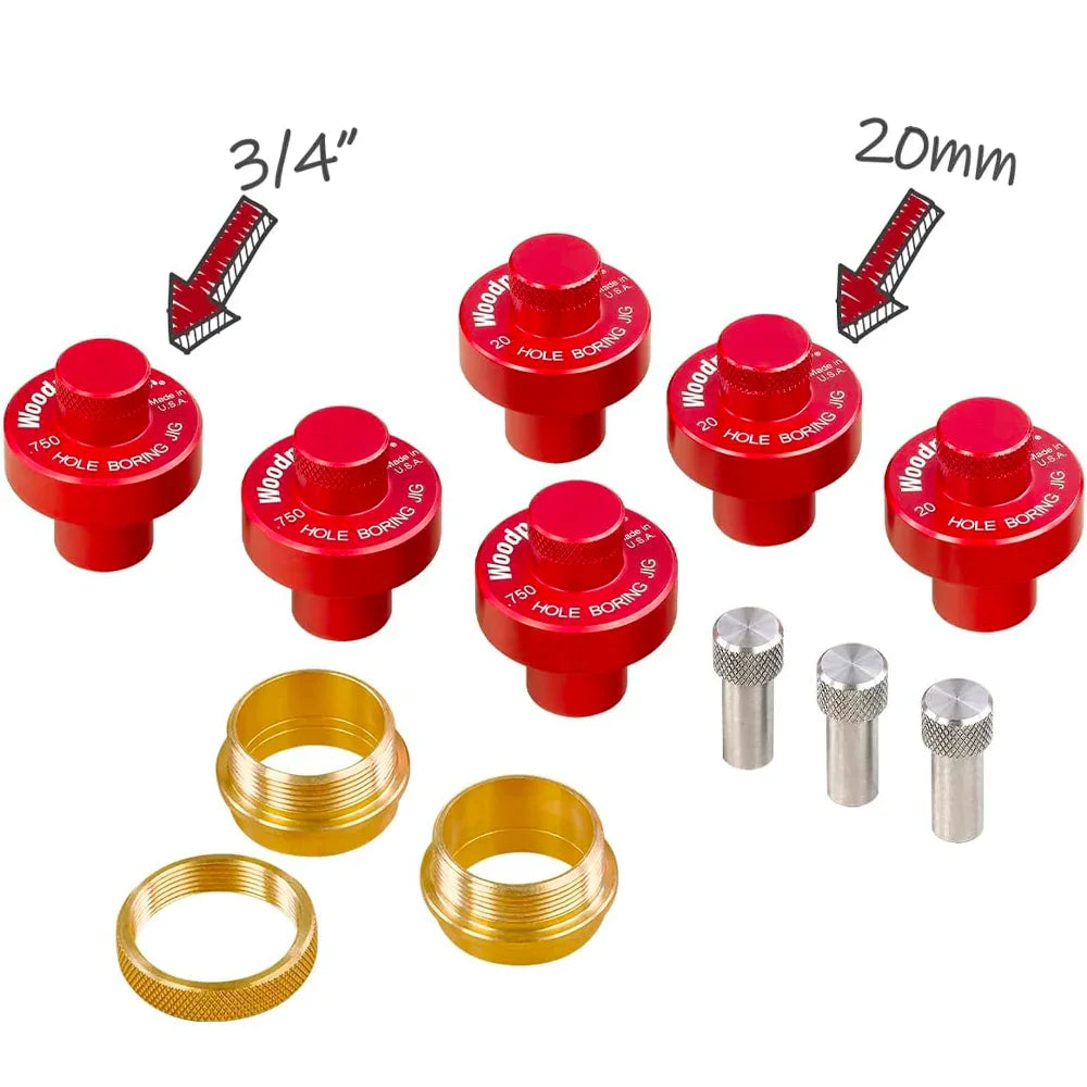 Hole boring jig #hbj-19 - Woodpeckers