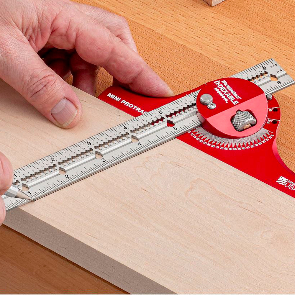 Mini Indexable protractor 8’’ - Woodpeckers