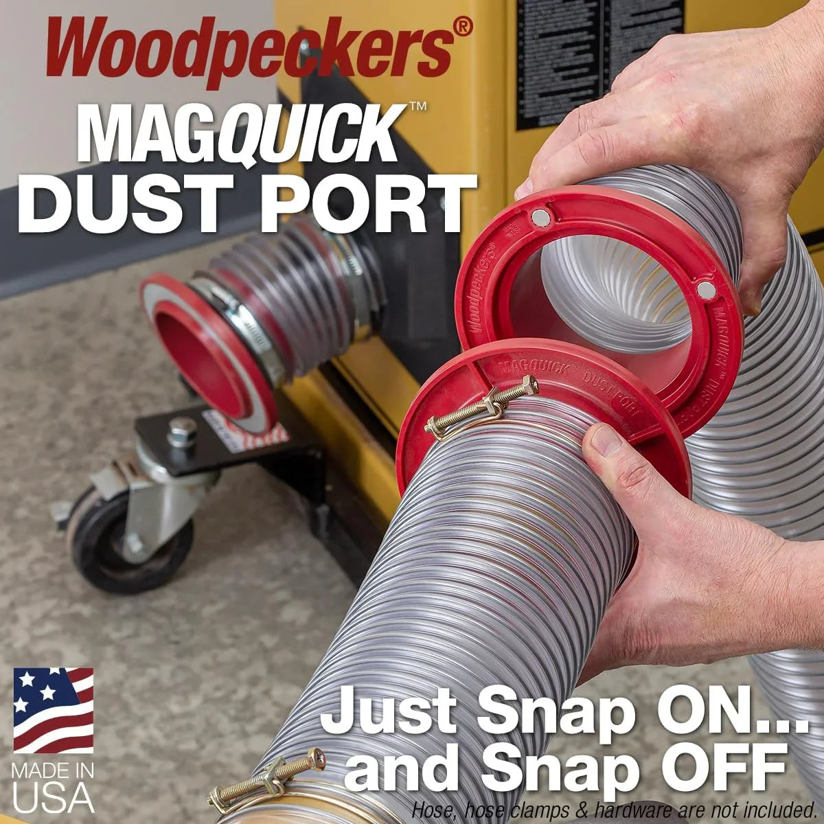Magquick 8 pieces hose fitting deluxe kit - Woodpeckers