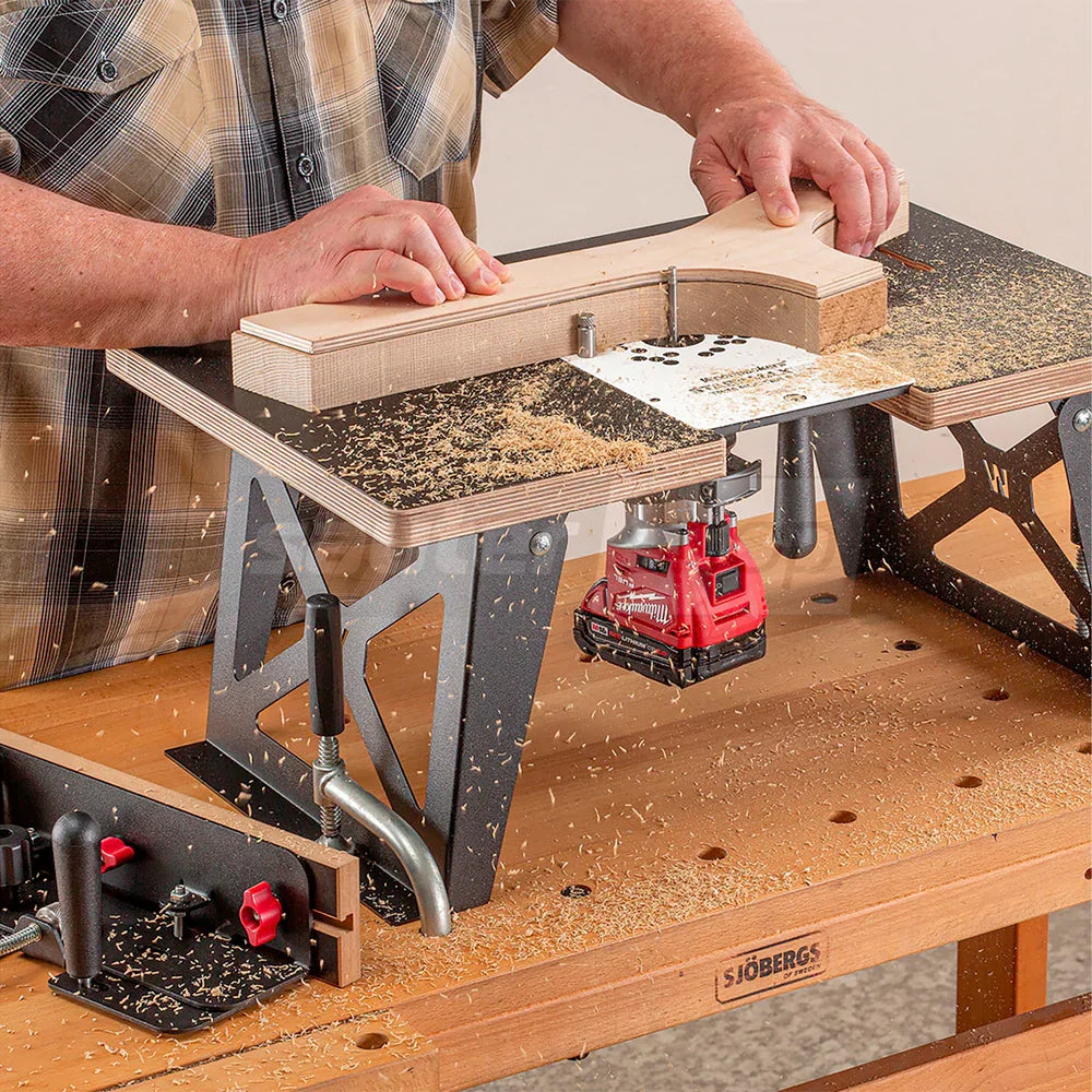 Ensemble de table à toupie Stabilmax RT - Woodpeckers