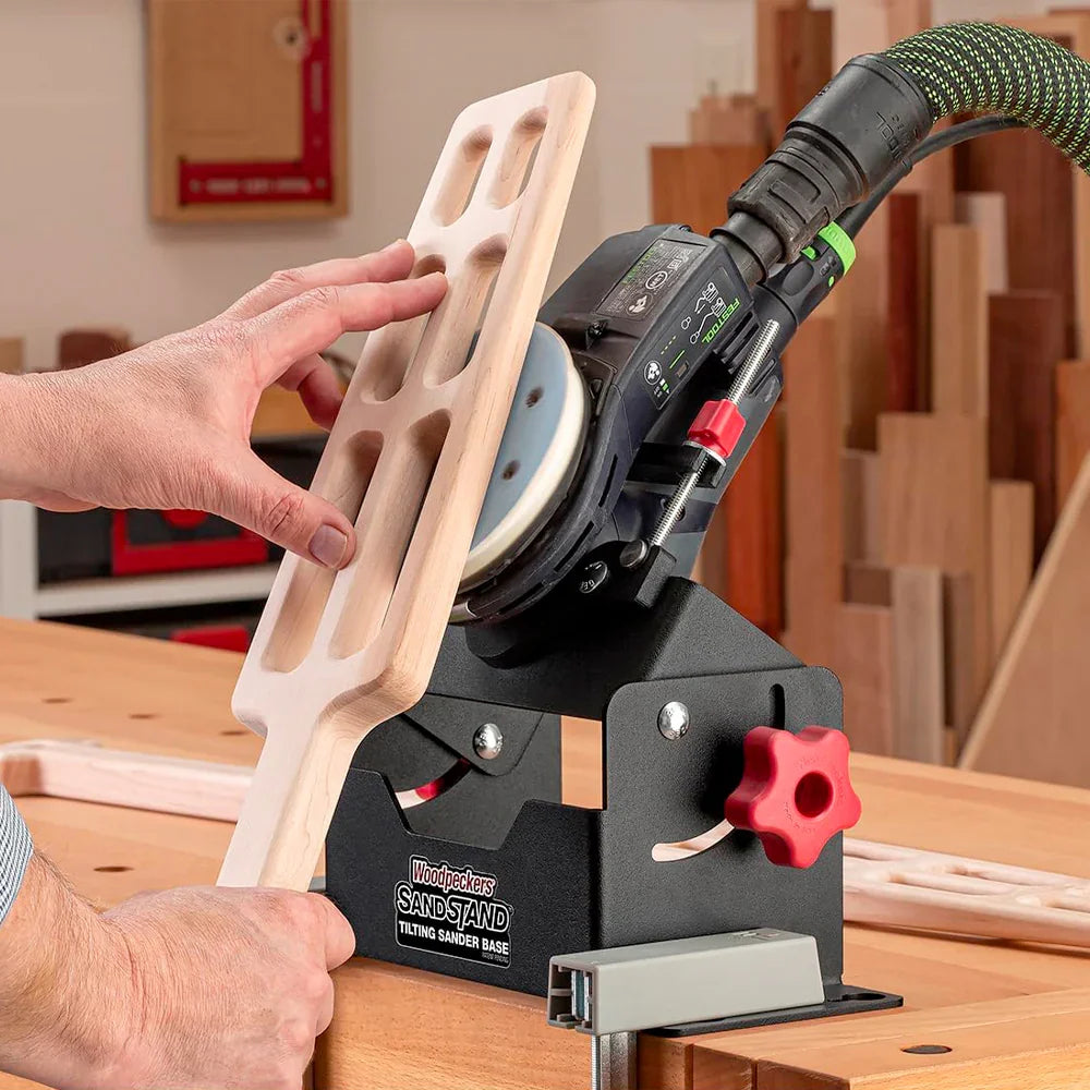 Sandstand tilting sander base - Woodpeckers