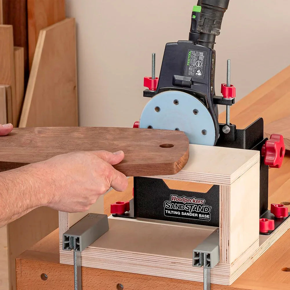 Sandstand tilting sander base - Woodpeckers