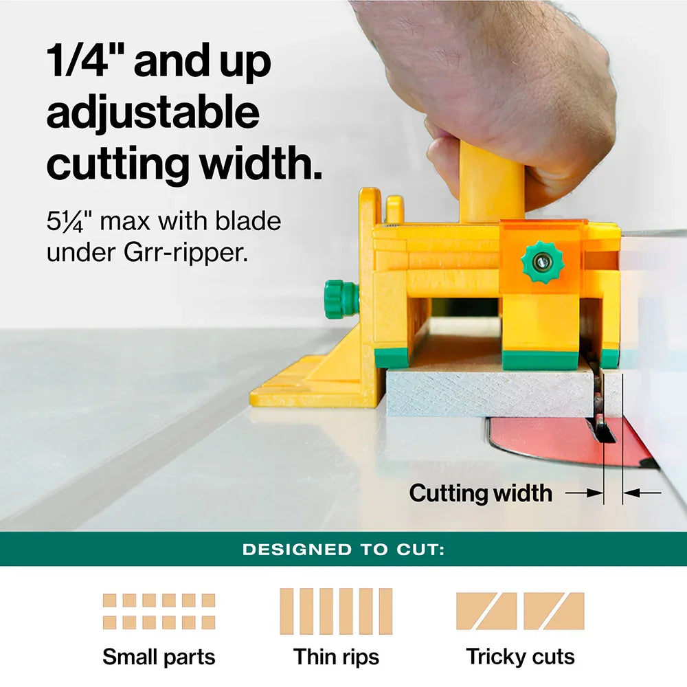 Pushblock GRR Ripper+ Microjig GR-100+