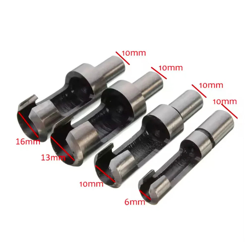 Set of 8 wood plug cutter