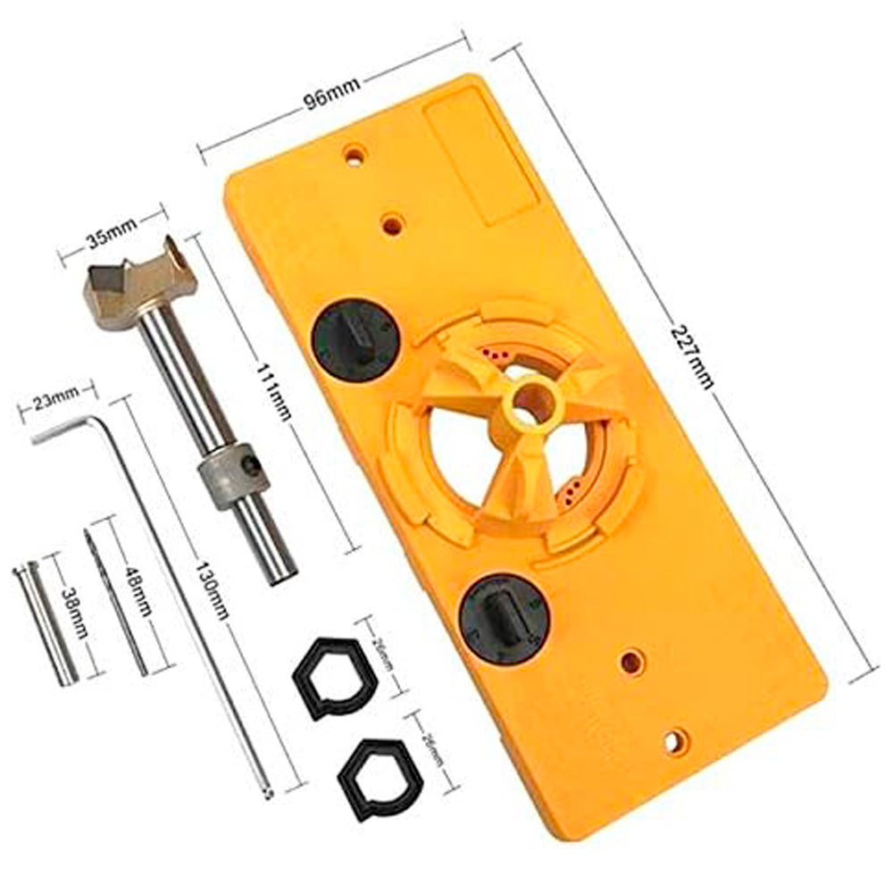 Gabarit d’installation de penture euro 35mm #l-ht04