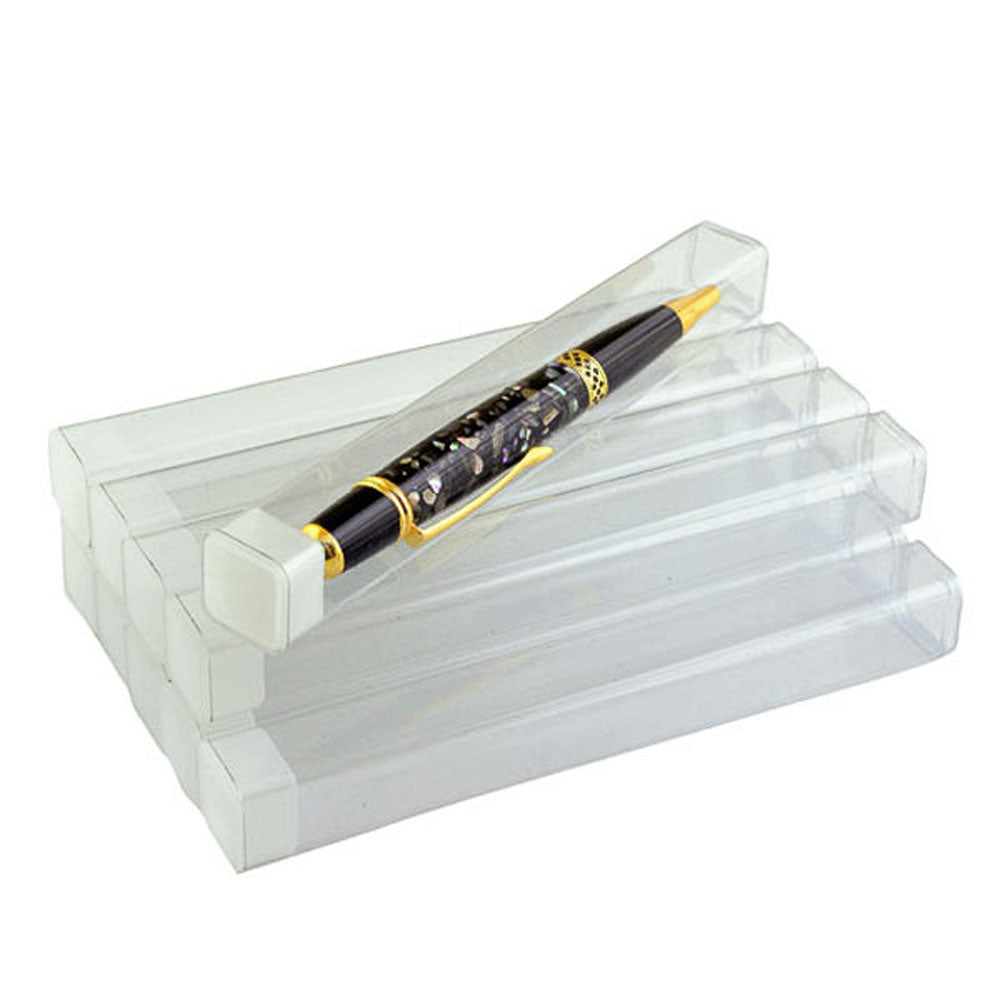 Clear Pen Tube with Cap - 5/8" x 6 1/2"