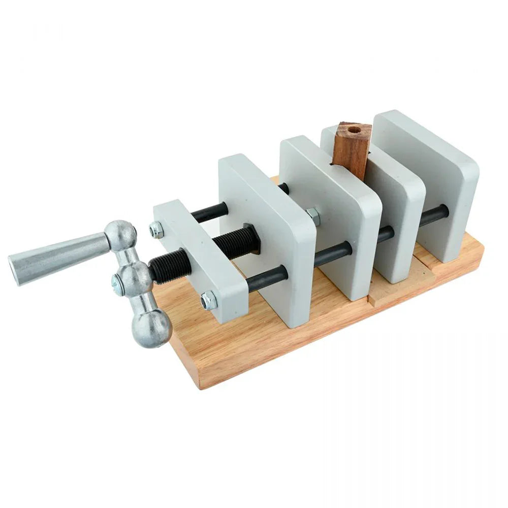 Vise for drilling pencil block