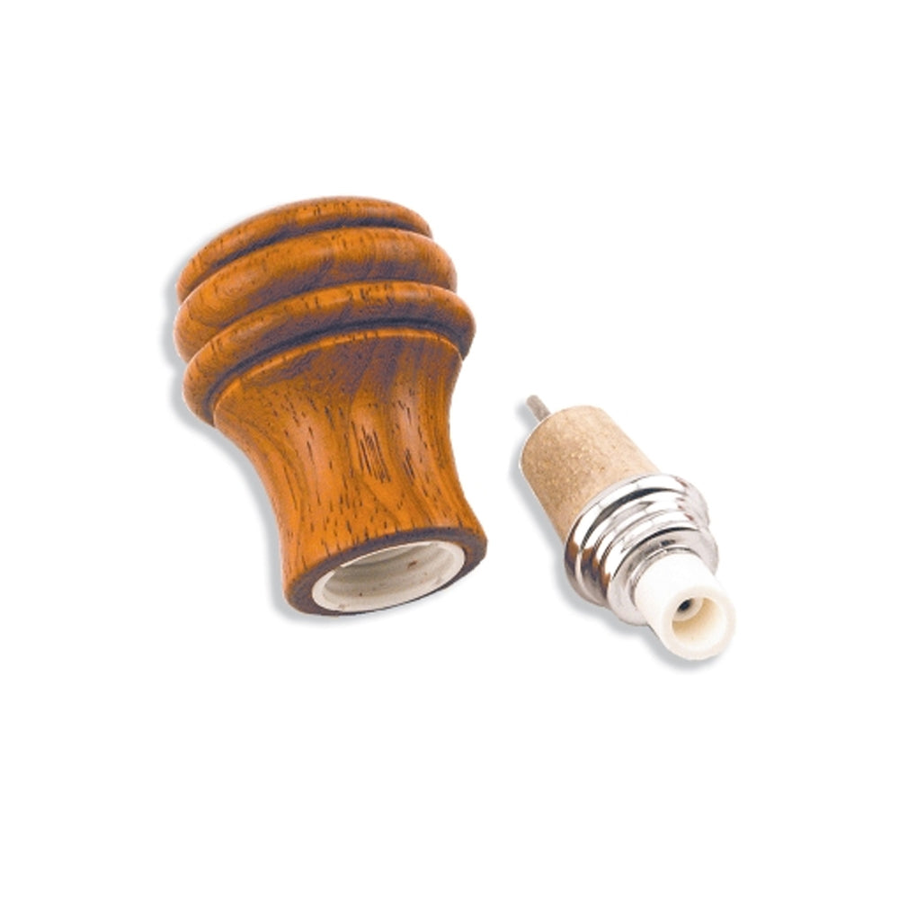 Bottle stopper with pouring spout and cork seal