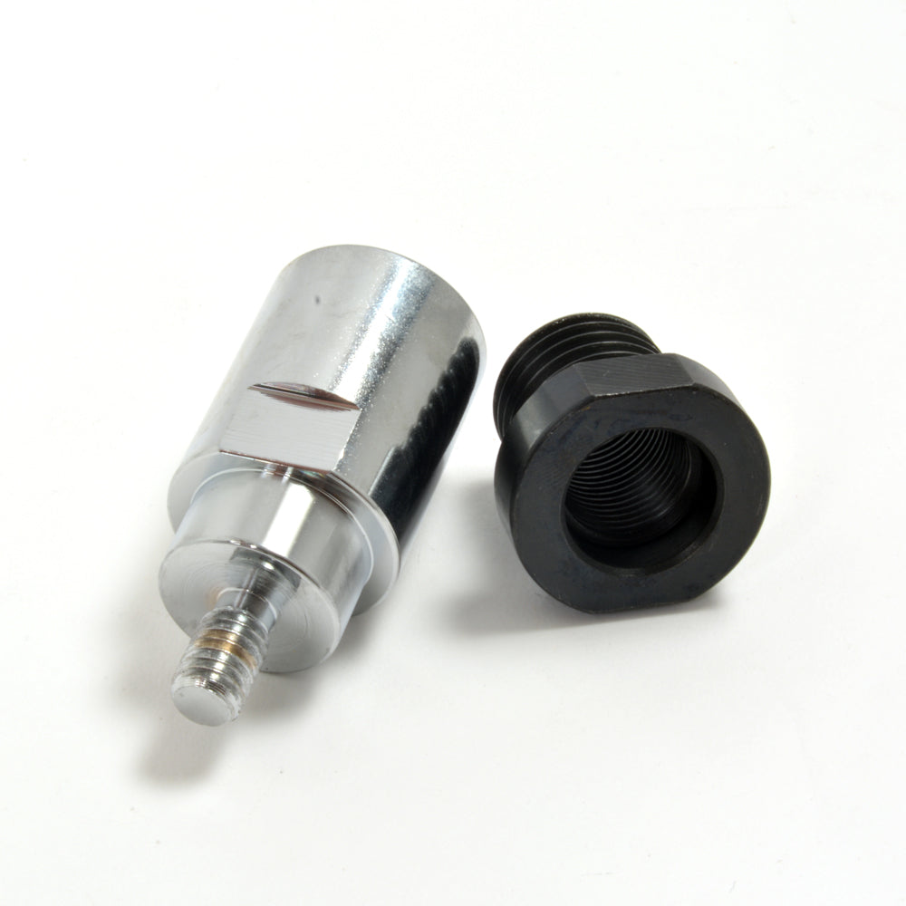 Bottle stopper lathe chuck 1-8 W/3/4-16 Reducer