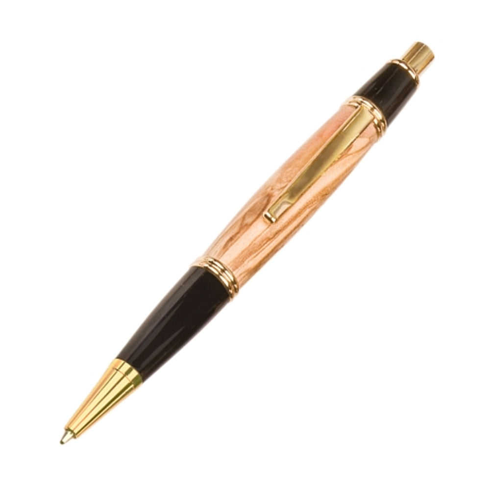 24kt gold "Gatsby" style pen kit - "Click" mechanism
