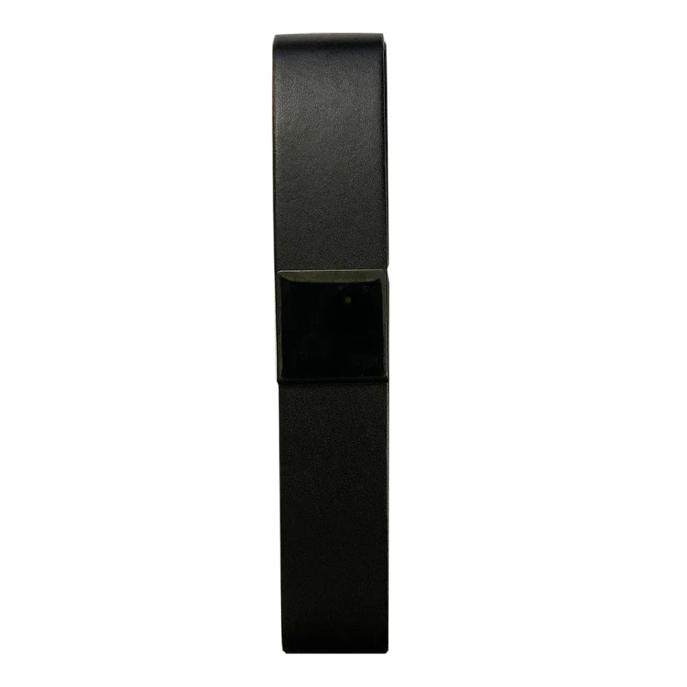 Boîtier simple similicuir noir avec fermeture magnétique