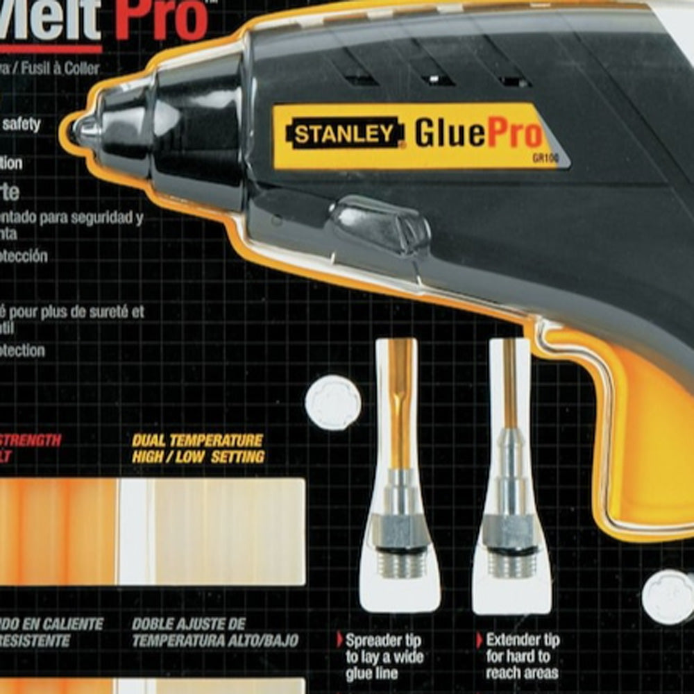 Kit de pistolet à colle Dual Melt Pro 8 ½’’ Stanley GR-100