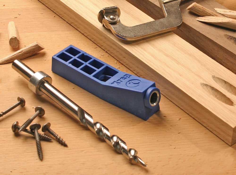 Mini gabarit de perçage pour vis cachées - Kreg