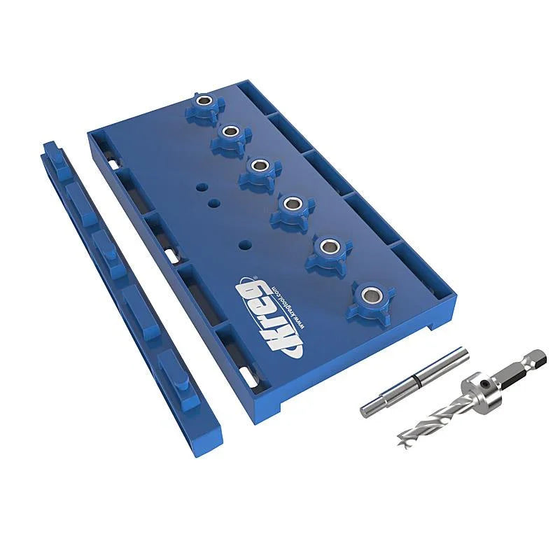 Gabarit de perçage pour tablettes, 1/4'' (6mm) - Kreg