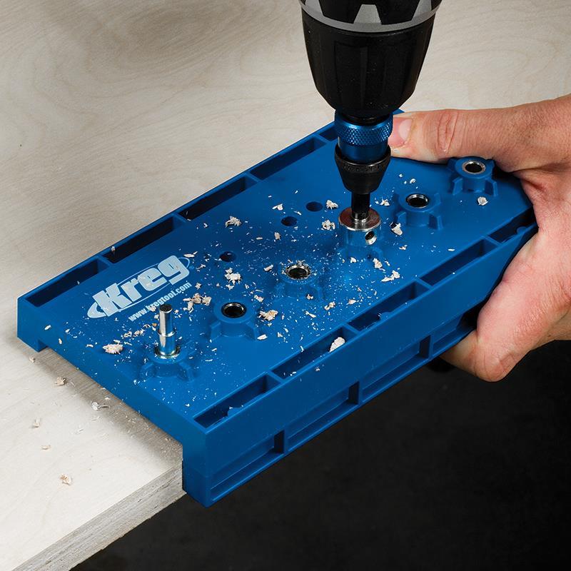 Gabarit de perçage pour tablettes 5 mm - Kreg