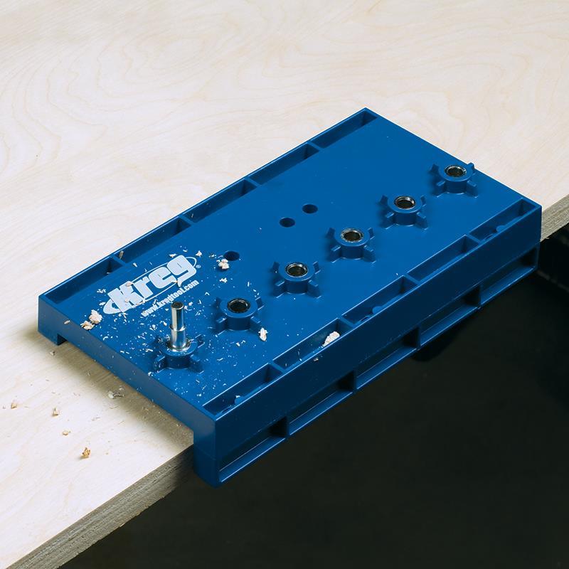 Gabarit de perçage pour tablettes 5 mm - Kreg