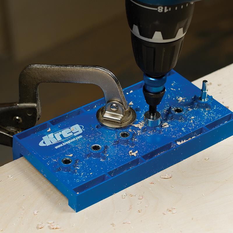 Gabarit de perçage pour tablettes 5 mm - Kreg