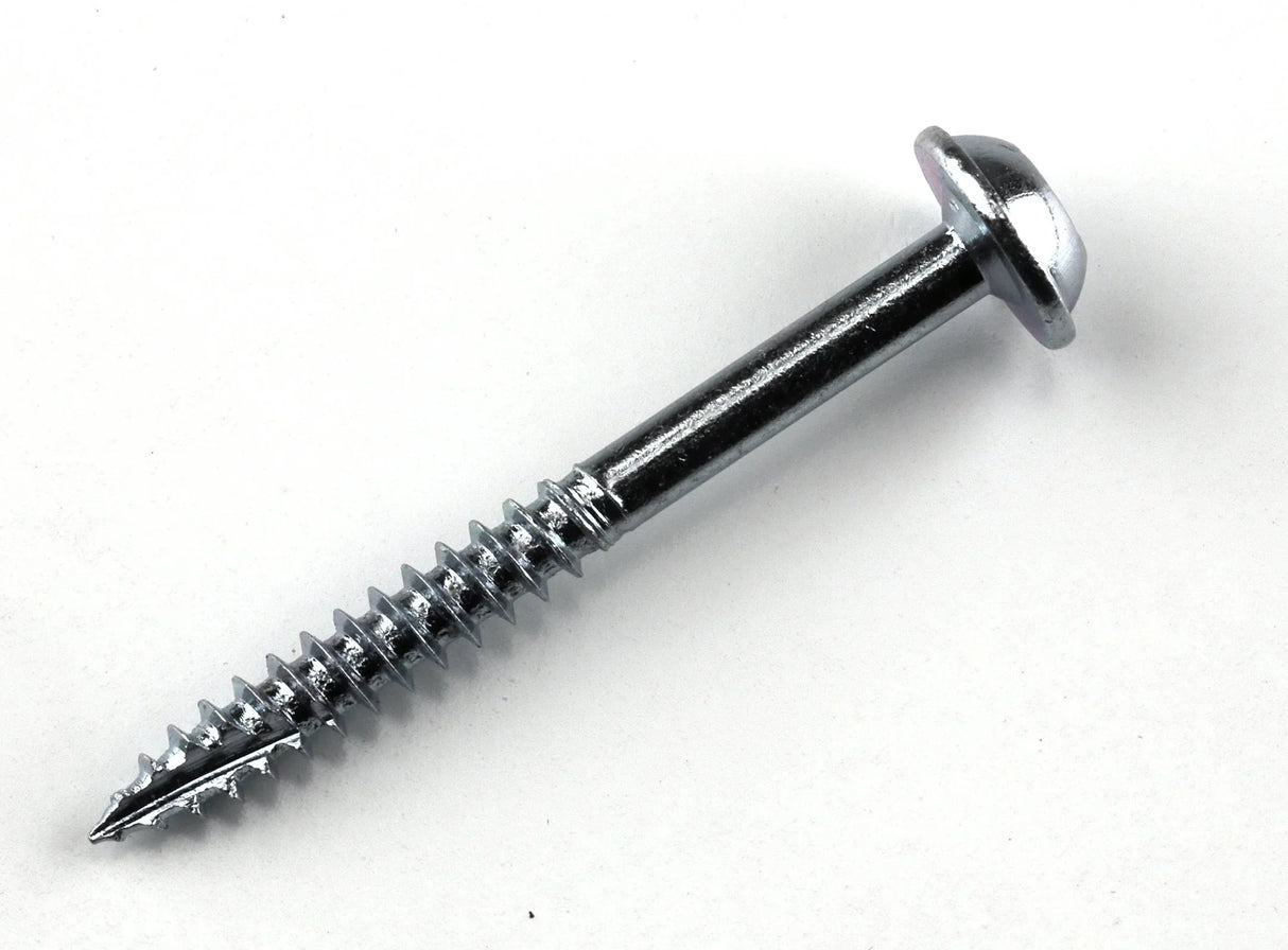 Vis 1 1/2" x 6 - Filet fin, tête rondelle - Kreg