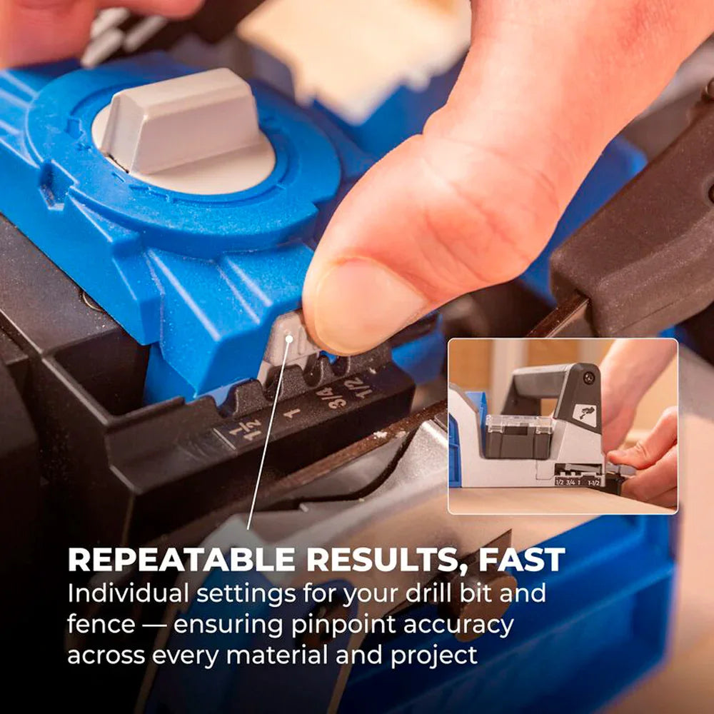 Gabarit de perçage pour vis cachées Kreg Rebel™ 20 V #kptbrb100a - Kreg