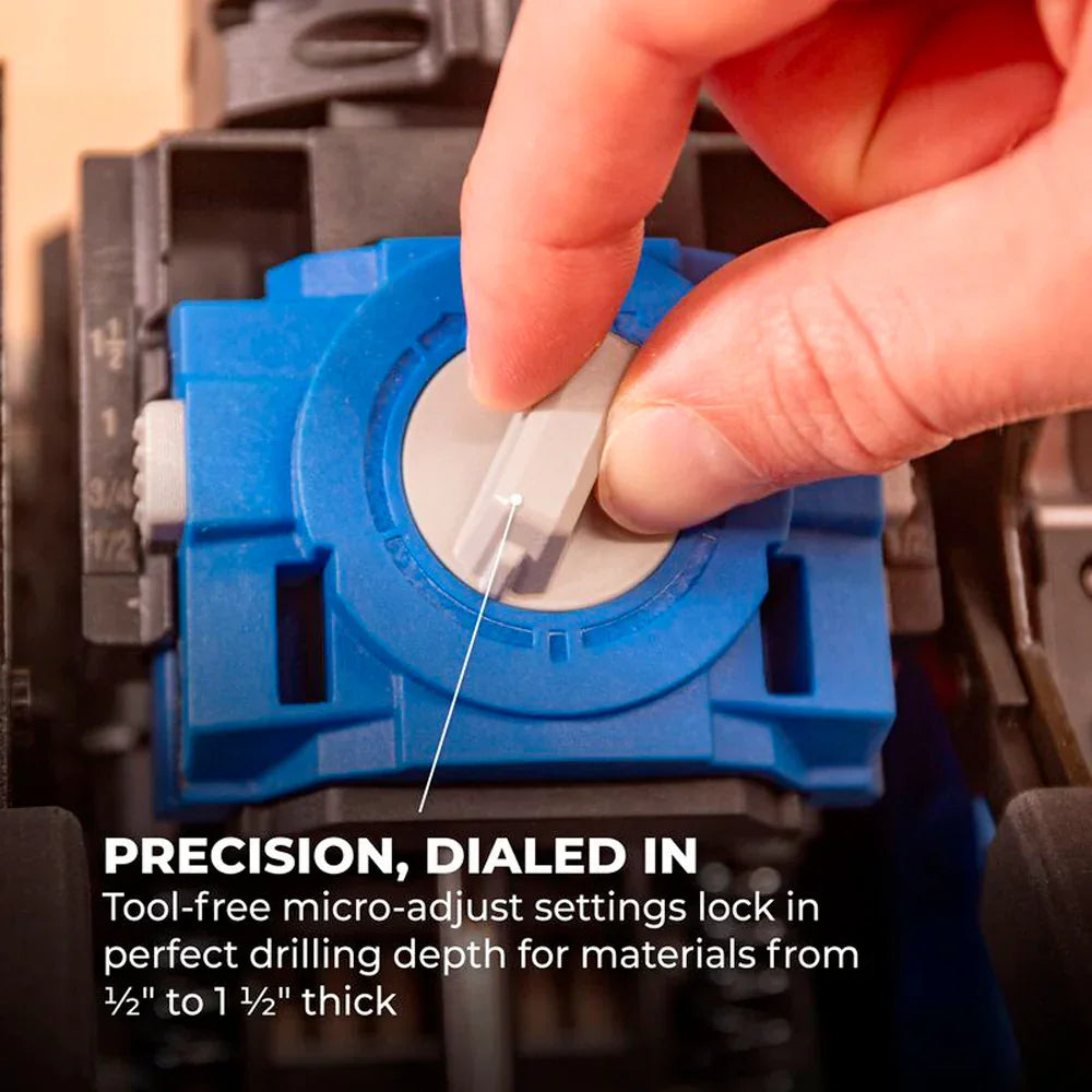 Gabarit de perçage pour vis cachées Kreg Rebel™ 20 V #kptbrb100a - Kreg