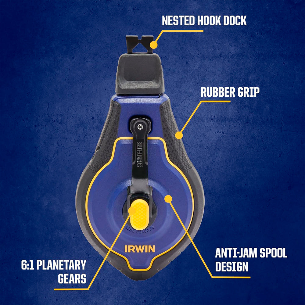 Moulinet à craie rouge #48443RC - Irwin