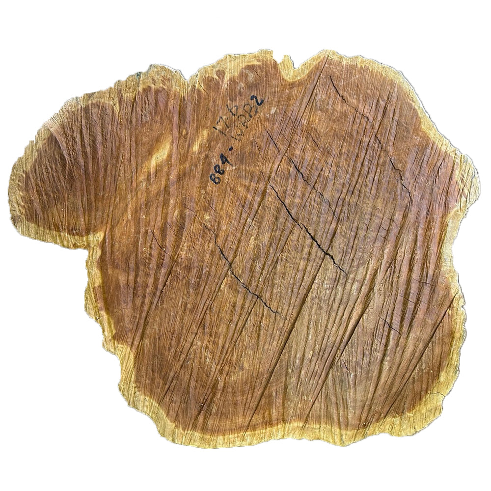 West Red Box Burl Wood - 4 1/2" x 20" x 18"
