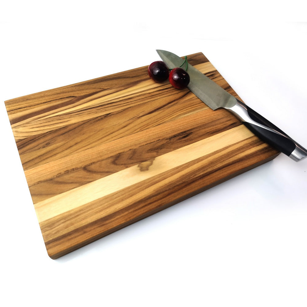 Planche à découper en teck 0.9" x 7.8" x 11.8"