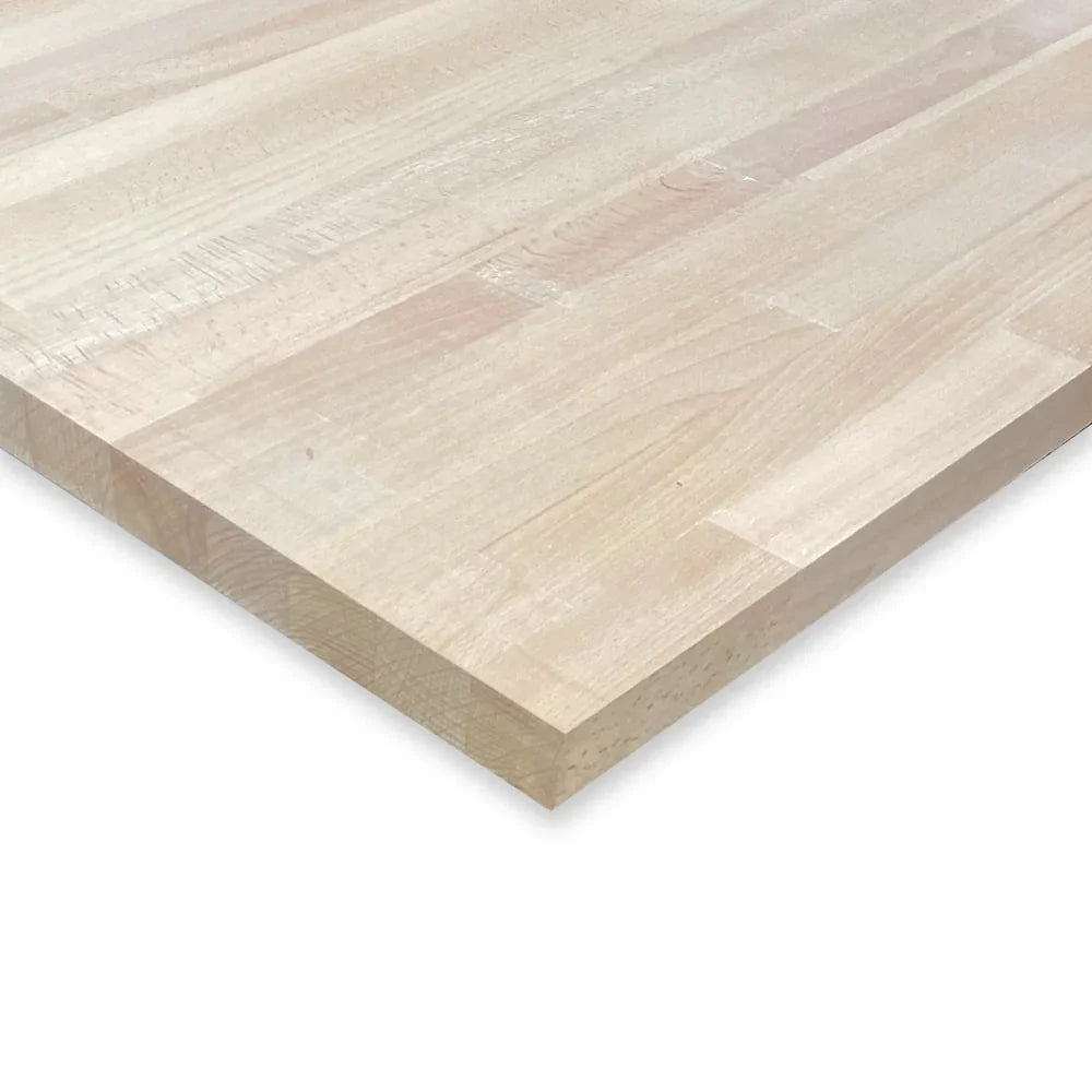 Solid beech glued laminated countertop 1 1/2''