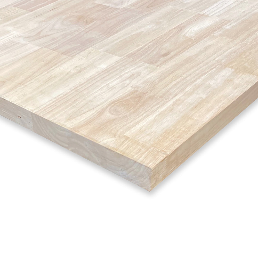 Rubberwood glued laminated panel 1 1/2'' x 25 1/2'' x 96''