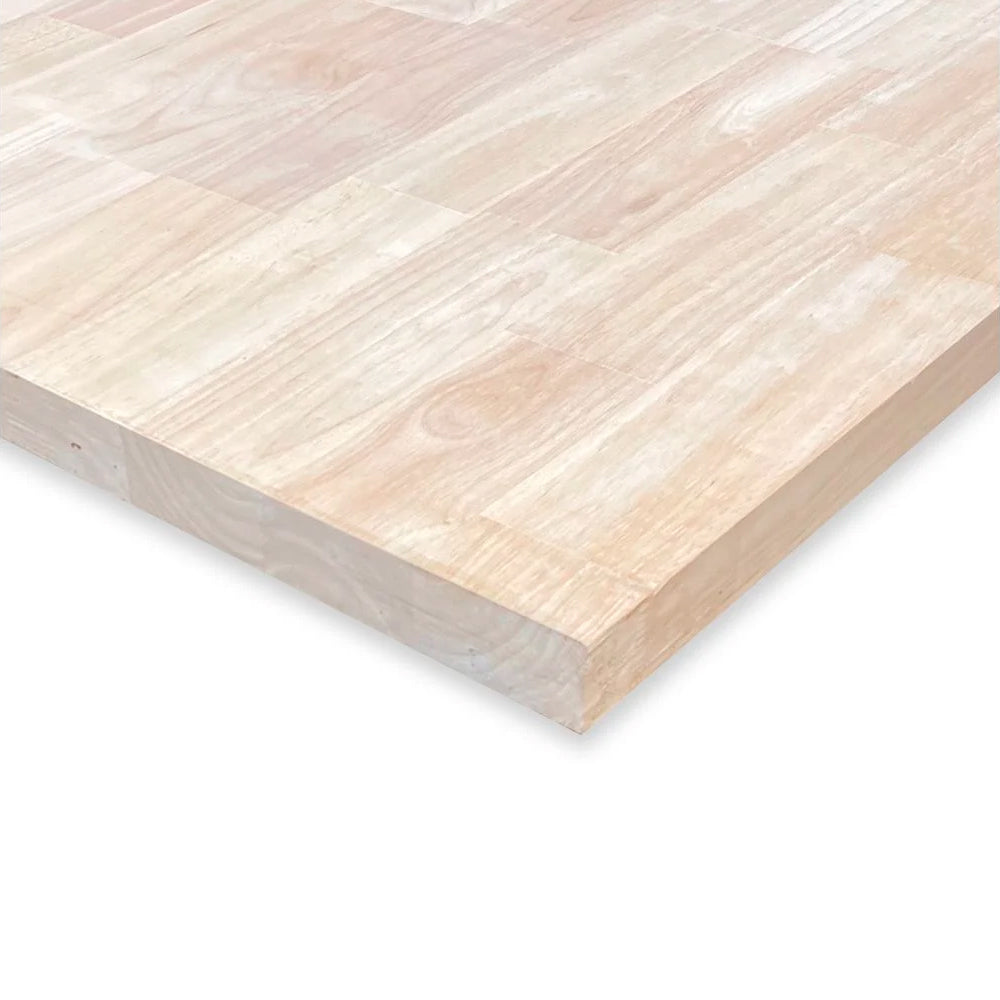 Panneau lamellés-collés en Hévéa 1 ½’’ x 24’’ x 48’’ - Non fini